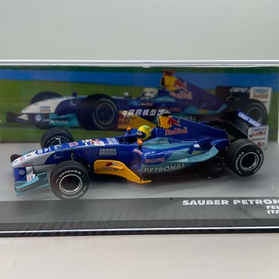 ixo 1:43 索伯 Sauber C23 F1 2004 马萨 Massa 赛车模型玩具摆件