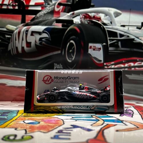 Spark 1:64 哈斯 VF24 Hass2024F1赛车模型特殊涂装收藏摆件礼物