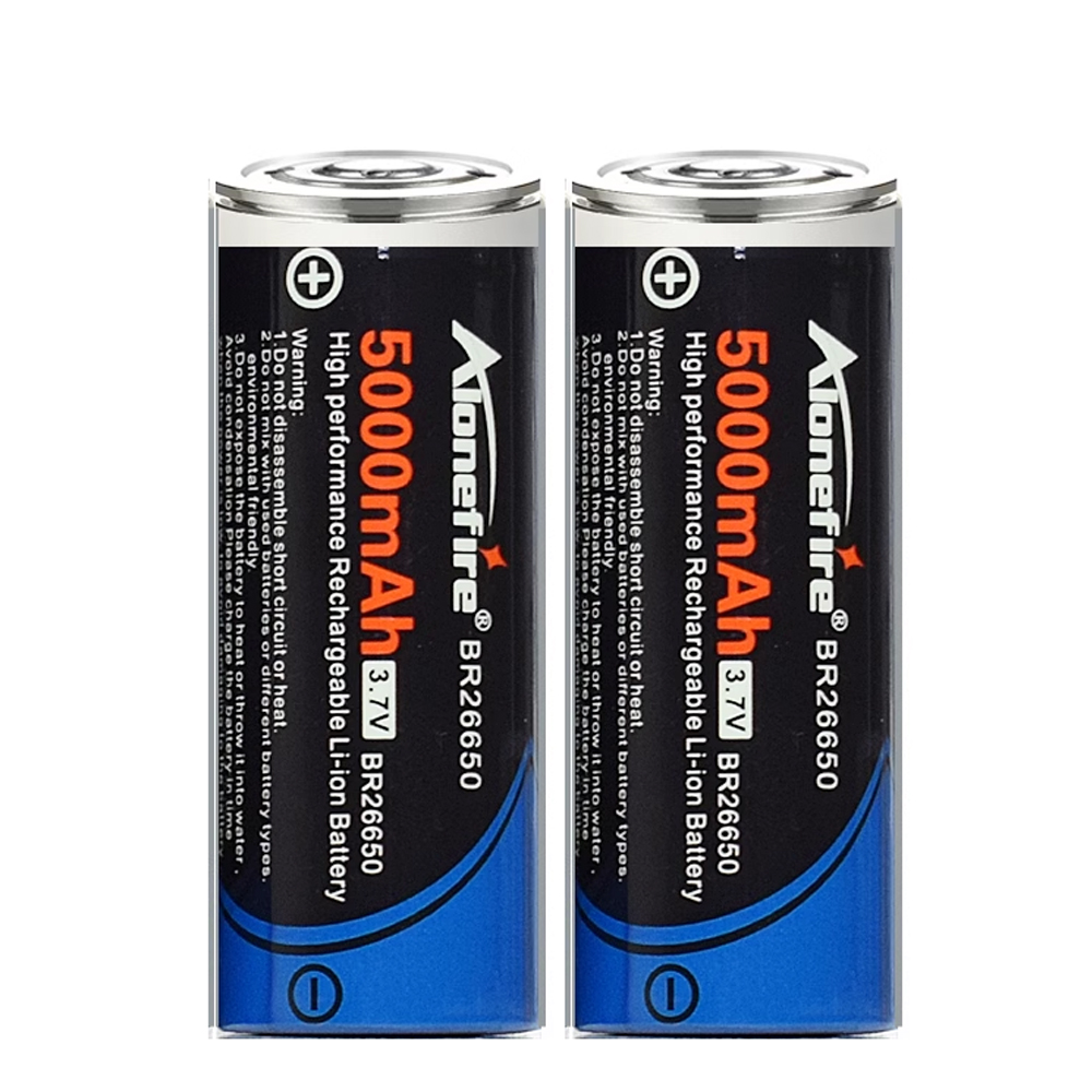 高容量实际5000mah强光锂电池