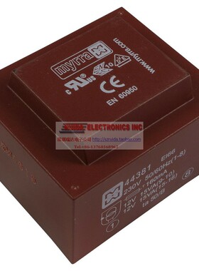 MYRRA 44381 30VA 230V 2x12V 原装进口稳压电源整流 隔离变压器