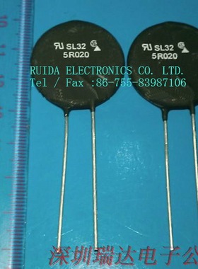 Ametherm 热敏电阻 SL32-5R020 NTC 5欧 20A 直径30mm