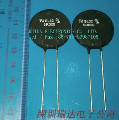 Ametherm 热敏电阻 SL32-5R020 NTC 5欧 20A 直径30mm