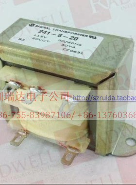 241-6-20 115V 20VCT 30VA 1.5A SIGNAL TRANSFORMER 电力变压器