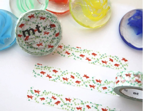 【至橘小铺】日本mt金鱼盐系打底和纸胶带分装手帐福袋