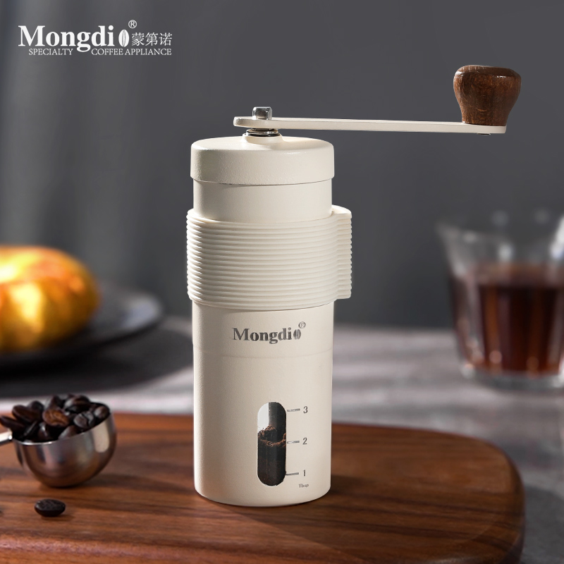 Mongdio手摇磨豆机手磨咖啡机咖啡豆研磨机可携式手动咖啡研磨机