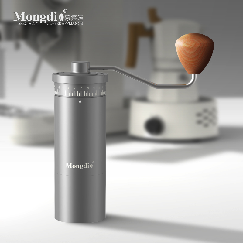 Mongdio手摇磨豆机咖啡豆研磨机手磨咖啡机便携磨咖啡豆手动器具