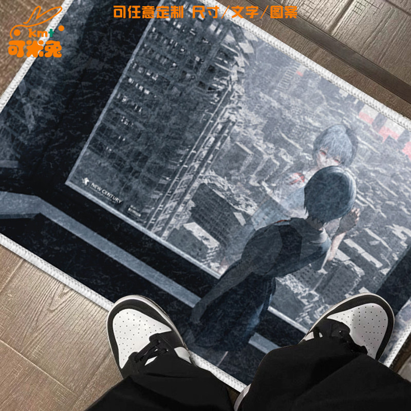 eva绫波丽明日香二次元硅藻泥地垫子浴室防滑玄关入户进门口脚垫