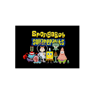 海绵宝宝过了很久以后过丝圈地垫