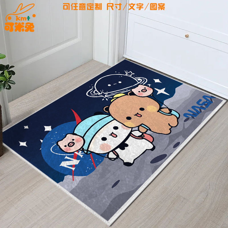 NASA联名一二和布布硅藻泥地垫