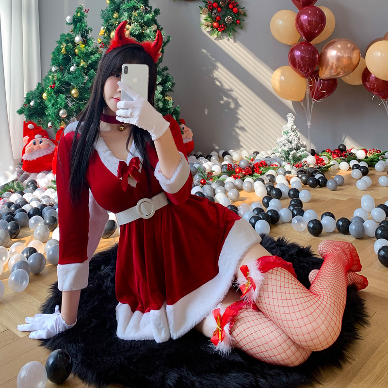 圣诞节服装性感兔女郎舞台表演服