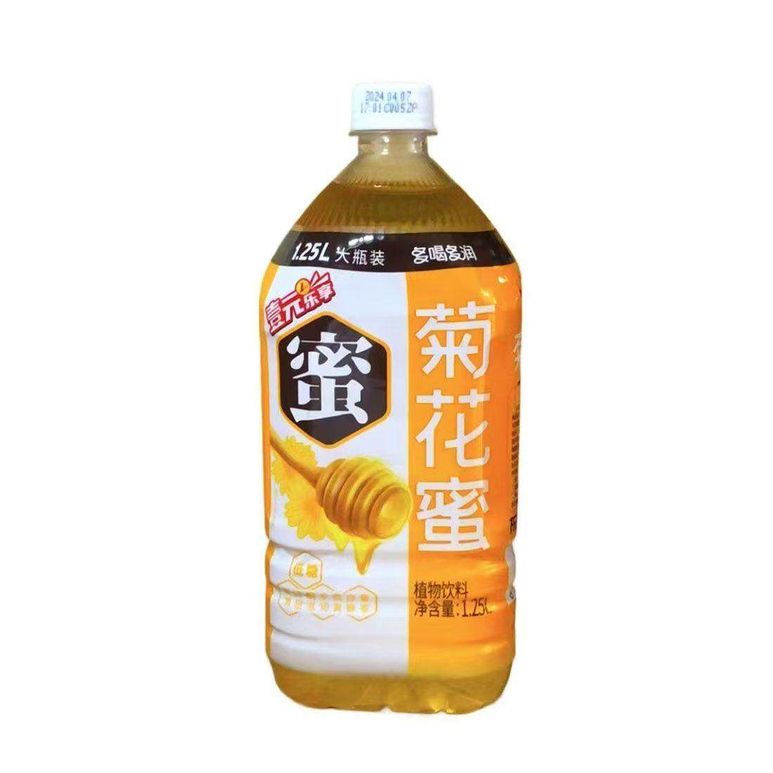 特价东鹏1.25L/瓶低糖多喝多润菊花蜜植物过年聚餐家用饮料
