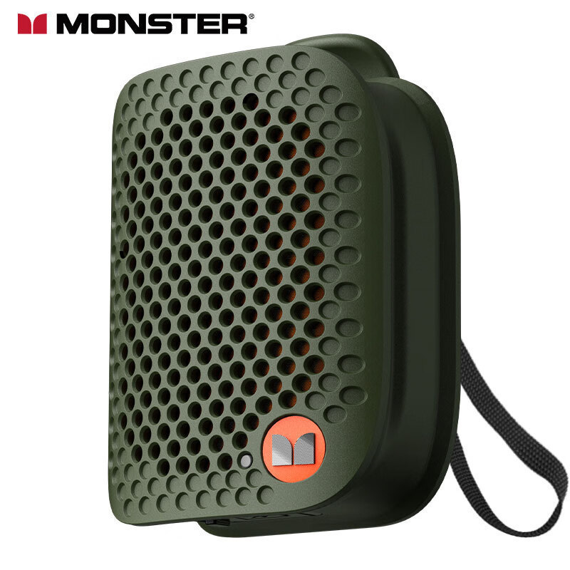 MONSTER跨境爆款魔声迷你蓝牙音箱重低音便携防水无线M3蓝牙音响
