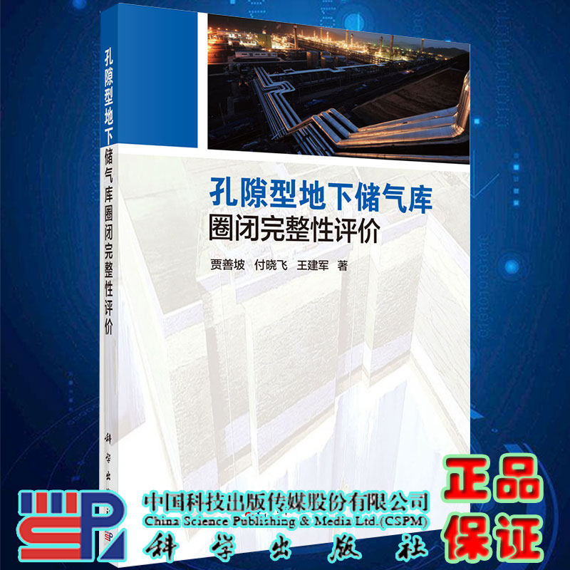 现货孔隙型地下储气库圈闭完整性评价贾善坡付晓飞王建军著科学出版社9787030642004