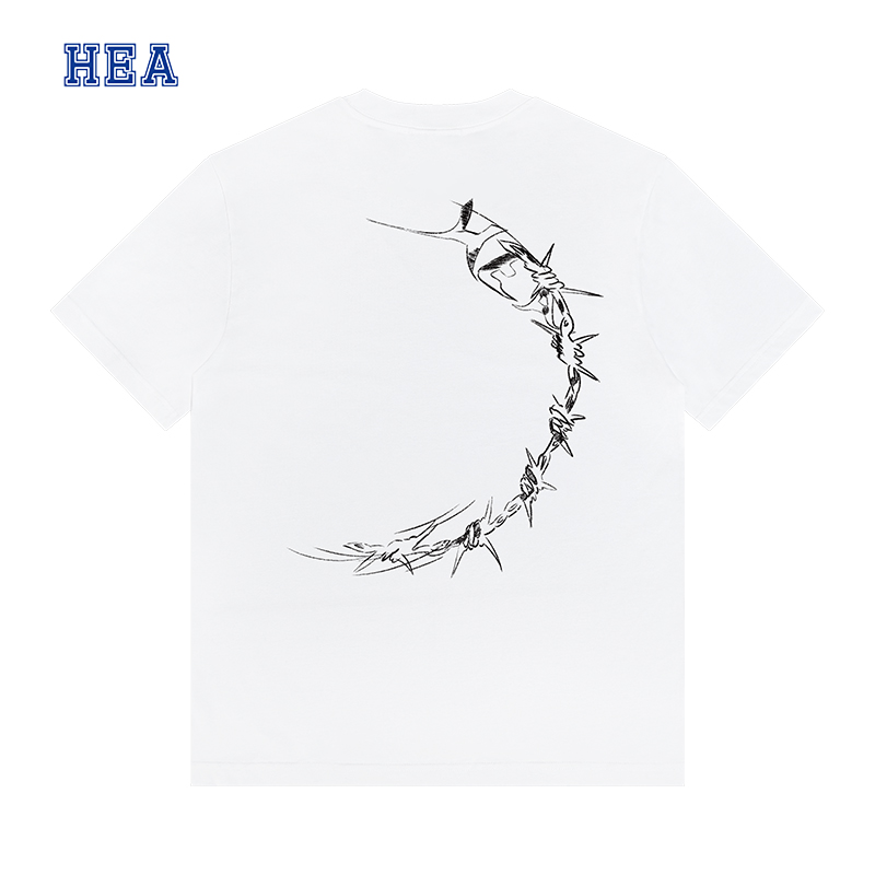 【HEA】国潮醒狮创意印花T恤男女个性潮牌街头百搭宽松舒适短袖夏