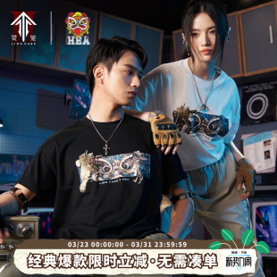 男女同款 灵笼联名短袖 马克款 T恤 HEA