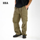 HEA 无性别 长裤 国潮休闲长裤 大口袋直筒简约运动青少年轻户外工装