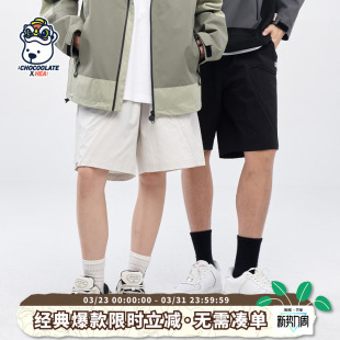 工装 i.t 短裤 CHOCOOLATE联名国潮休闲运动百搭简约五分裤 HEA
