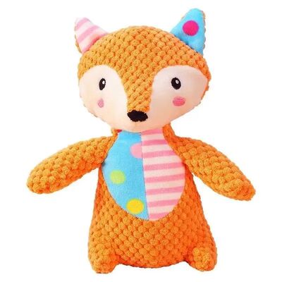 Pet Plush Toy Cat Dog Interactive Teething Toys Cute Animal