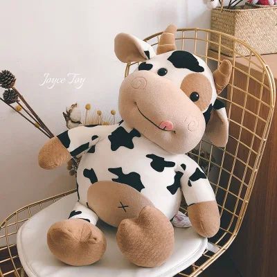 Cute Cow Plush Toy Rag Doll for Girlfriend Children's Toys G
