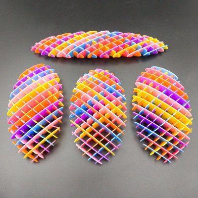 Scalable 3D Deformed Worm Elastic Net Tiktok New Strange Puz