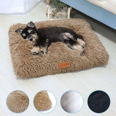 Dog Bed Pet Mat Pet Bed Washable Plush Pet Crate Bed For Dog