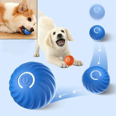 Dog Toy Ball Automatic Moving Bouncing Rolling Ball USB Smar
