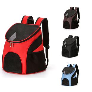 Portable Foldable Mesh Pet Carrier Dog Backpack Breathable B