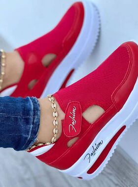 Red Sneakers Women Shoes Woman Tennis Shoes Canvas Shoe Fema
