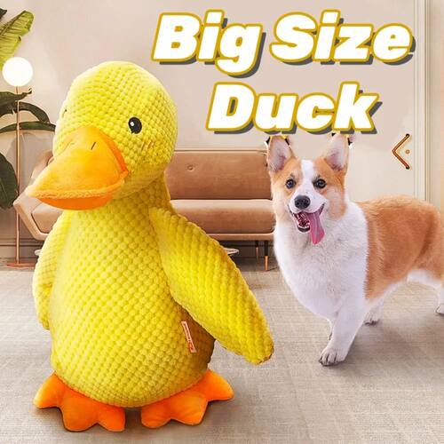 Dog Toy Stomping Duck Bite Resistant Grinding Teeth Cleaning