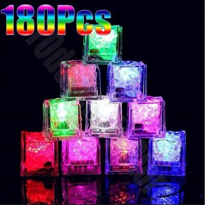Waterproof Led Ice Cube Multi Color Flashing Glow in The Dar