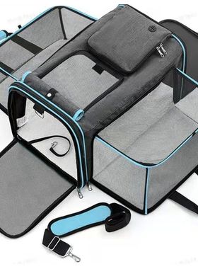 Large Capacity carrier Cat Pet Airlines approved reflective