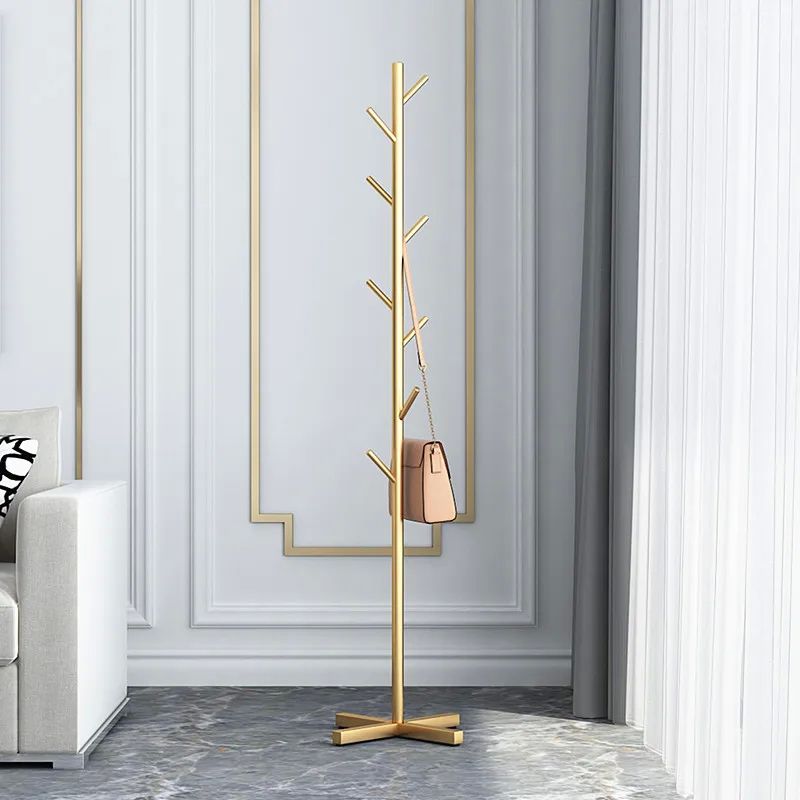 Marble Household Clothes Hanger Floor-standing Bedroom Simpl