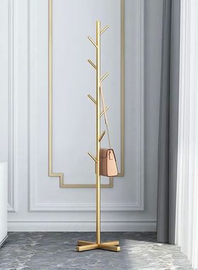 Marble Household Clothes Hanger Floor-standing Bedroom Simpl