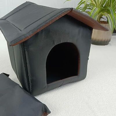Cats House Waterproof Outdoor Keep Warm Pet Cat Cave Beds Ne