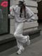 Waist Silver Sequin Casual Trousers Tossy Luxury Female High