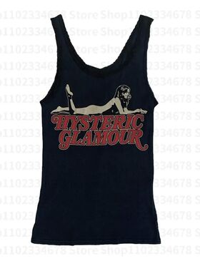 Punk Women's Aesthetic Letter Print Grunge Gothic Camisole T