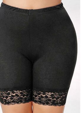 Women High Waist Safety Short, Plus Size Seamless Pants, Sol