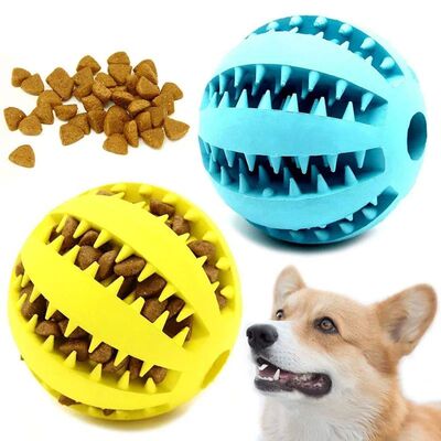 Natural Rubber Pet Dog Toys Dog Chew Toys Tooth Cleaning Tre