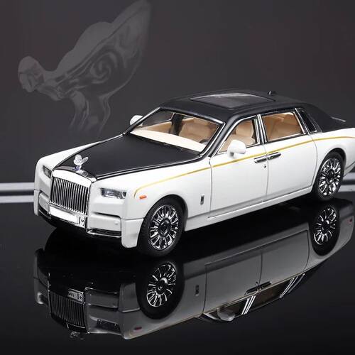 1:24 RR Phantom Model Zinc Alloy Pull Back Diecast Toy Cars