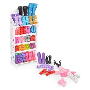 Kawaii Fashion Doll Accessories Random 30 Pairts/Lots Shoes