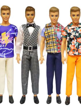 Ken Doll Clothes DIY Kids Toys Fashion Male Wear Mini Outfit
