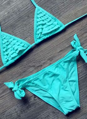 Children Swimwear Baby Kids Cute Bikini Girls Split Two Piec