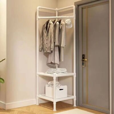 Bedrooms Corner Clothes Rack Floor Standing Clothes Rack Nig