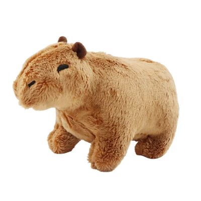 18cm Simulation Capybara Stuffed Animals Plush Toy Fluffy Ca