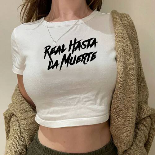 Anuel Aa fairycore cyber y2k 90s crop top Woman streetwear