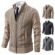 winter new padded 2023 cashmere and casual warm autumn men