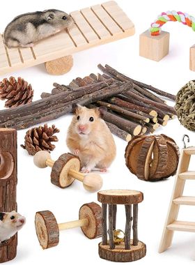 Combination Hamster Rabbit Mouse toy Hamster toy set Pet rab