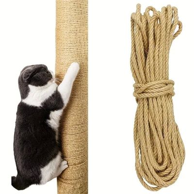Cat Scratcher Rope DIY Natural Sisal Rope Toy Cats Paw Claw
