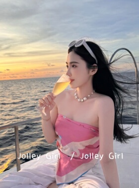 Colin Croft 公主请留步！度假抹胸穿搭 / 大方巾蚕丝披肩背心夏