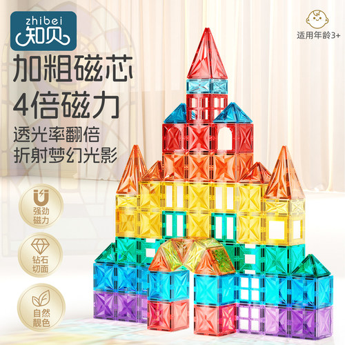 双层钻面大自然磁力片